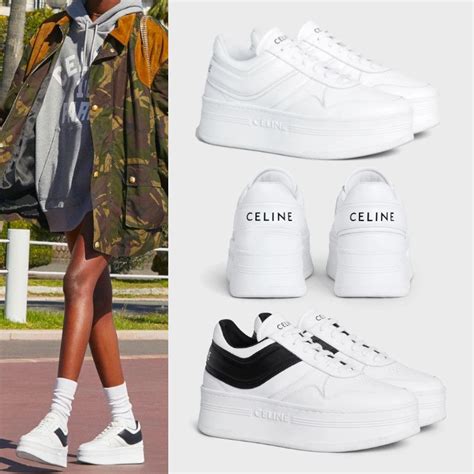 celine high top sneakers mens|Celine white platform sneakers.